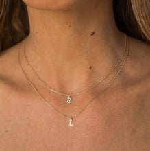 Load image into Gallery viewer, Dainty Love Initial Necklace