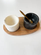 Load image into Gallery viewer, Marble Bowls w/ Mango Tray