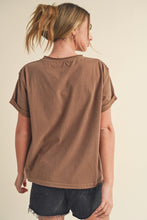 Load image into Gallery viewer, Mali Short Sleeve Top - Mocha
