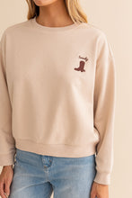 Load image into Gallery viewer, Howdy Embroidered Sweatshirt
