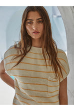 Load image into Gallery viewer, Knitted Stripe Sweater Top
