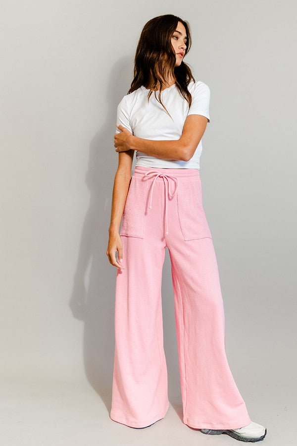 Let's Stay In Wide Leg Pant