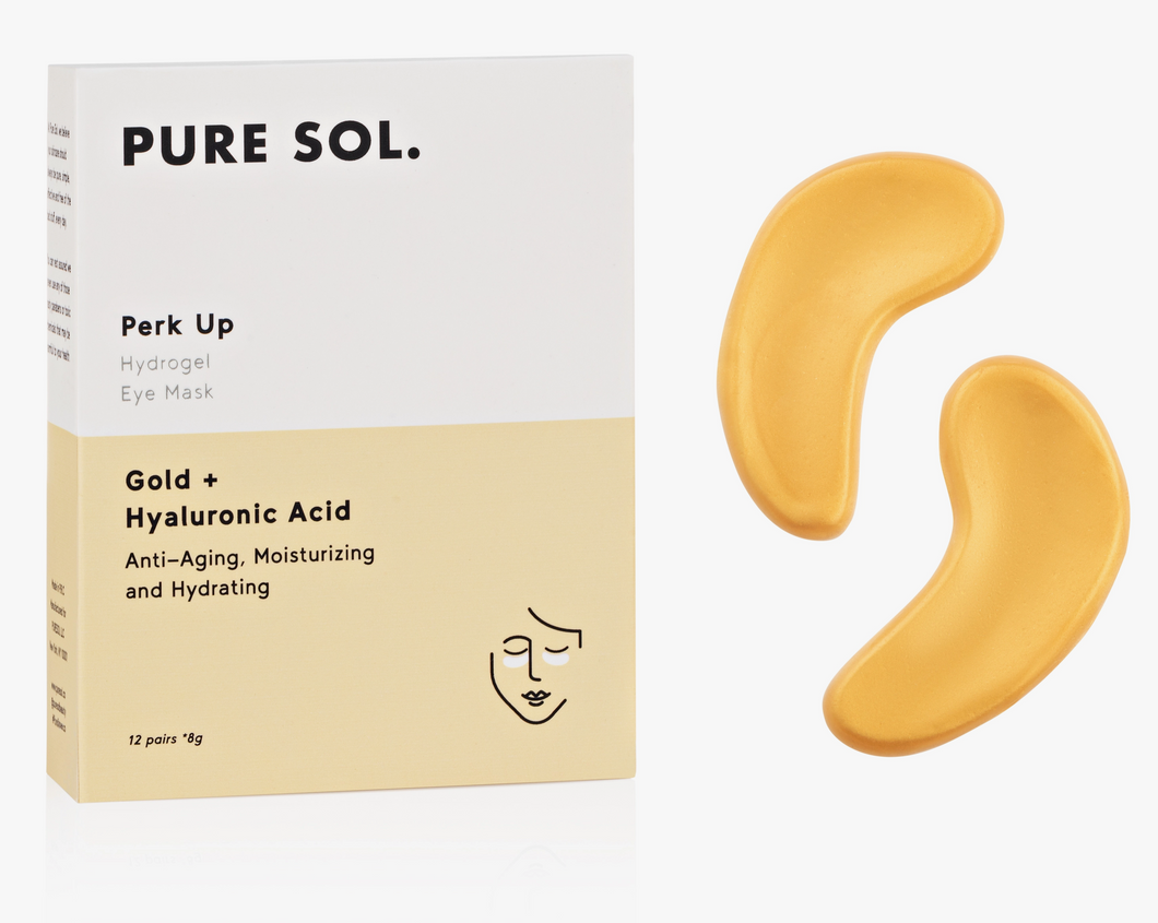Perk Up Gold Eye Mask - 1 Pair