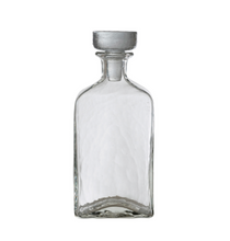 Load image into Gallery viewer, Squared Glass Decanter
