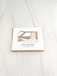 Matthew Mcconaughey Card