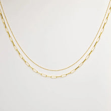 Load image into Gallery viewer, Square Link Double Choker
