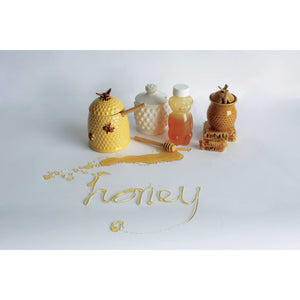 Hobnail Honey Jar